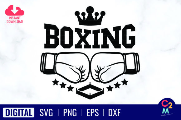 Boxing Logo SVG Boxing Gloves Graphics
