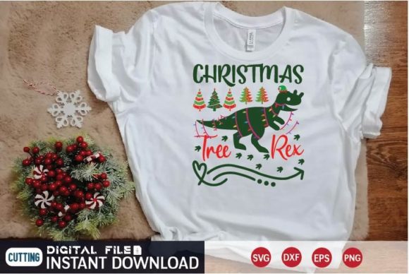 Christmas Tree Rex Svg Review