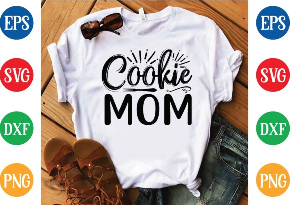 Cookie Mom Svg Design Graphics