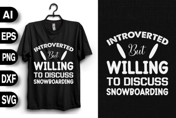 Introverted Willing to Discuss Snowboard Graphics