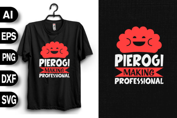 Pierogi Making Professional Graphics