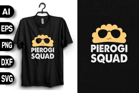 Pierogi Squad Graphics and T-Shirt Designs