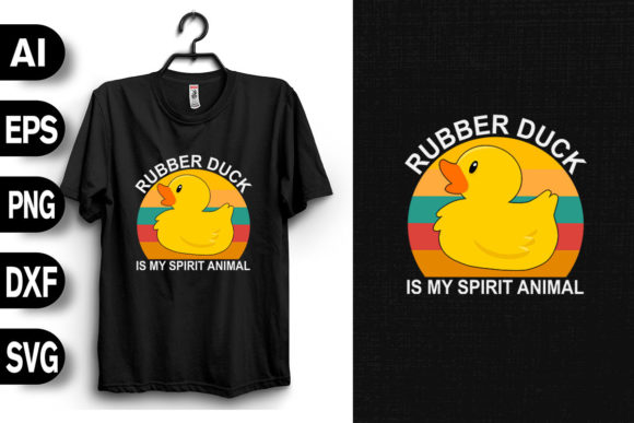 Rubber Duck is My Spirit Animal Graphics