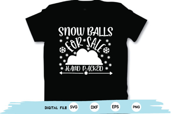Snowballs for Sale Hand Packed Svg Graphics