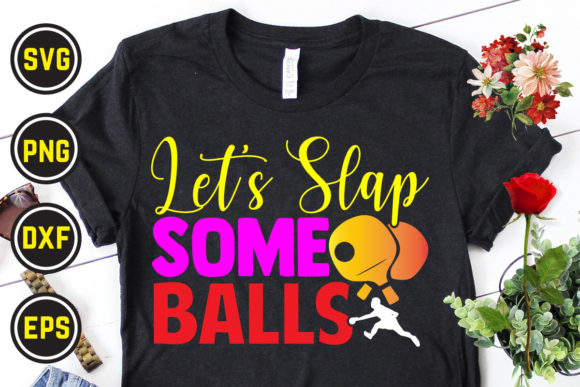 Table Tennis Svg T Shirt Design 14: Graphics for Print Templates