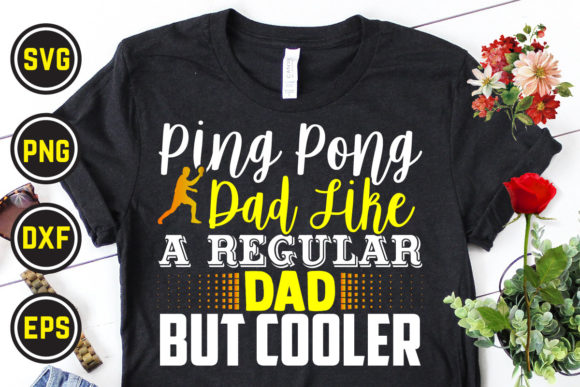 Table Tennis Svg T Shirt Design 24