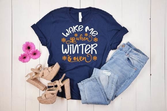 Wake Me Up When Winter Is Over Svg Graphics